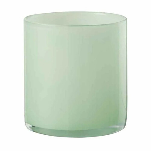 Paris Prix Photophore Design en Verre Jade 12cm Vert Clair