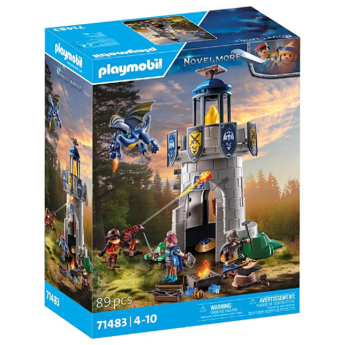 Playmobil® 71483 - PLAYMOBIL - Tourelle chevaliers novelmore dragon