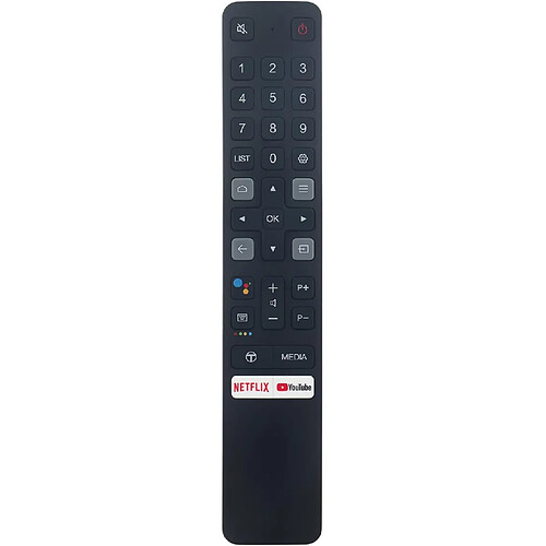 SANAG 06-Btznyy-Arc901V Telecommande Vocale Remplacee Convient Pour Tcl Tv 49S6510Fs 49S6800 49S6800Fs 32F510Bx1 55K610B 50C725 55C725 65C725 75C725 55C727 65C727 75C727 55C825 32S6800 32S6800S