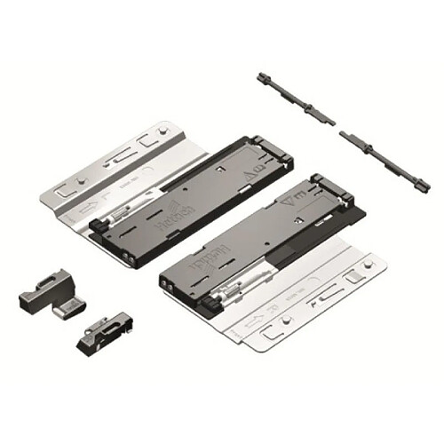 Hettich Système douverture Push to open pour coulisses Quadro V6 4D Charge 820 kg