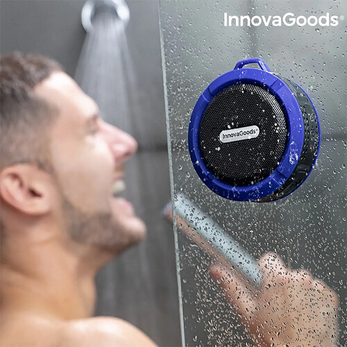 Totalcadeau Haut-Parleur Bluetooth en caoutchouc et silicone portable waterproof - Enceinte pas cher