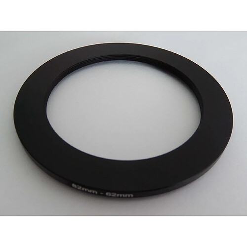 vhbw Filtre adaptateur Step Down 82 mm-62 mm, noir, pour appareil photoAgfa, Agfaphoto, Canon, Casio, Fujifilm, Kodak, Minolta, Nikon, Olympus