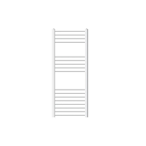 LuxeBath Radiateur de salle de bain Sahara raccord latéral sèche-serviettes blanc 50x120c