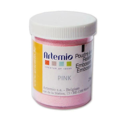 Artemio Poudre à embosser rose