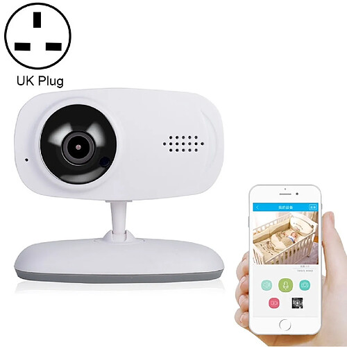 Wewoo Babyphone vidéo Babycam Moniteur pour bébé avec caméra de surveillance sans fil WLSES GC60 720Pprise anglaise