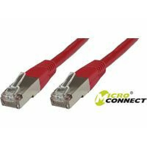 Disney Microconnect SSTP CAT6 3M 3m Rouge câble de réseau - câbles de réseau (3 m, Rouge)