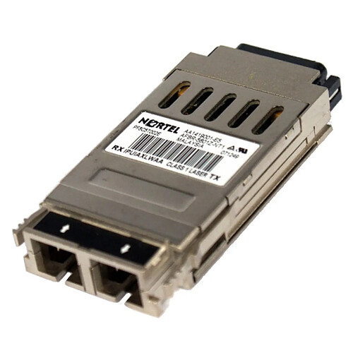 Nortel Networks Transceiver NORTEL AA1419001-E5 AFBR-5601Z-NT1 IPUIAXLWAA 1000Base-SX 850nm GBIC · Occasion