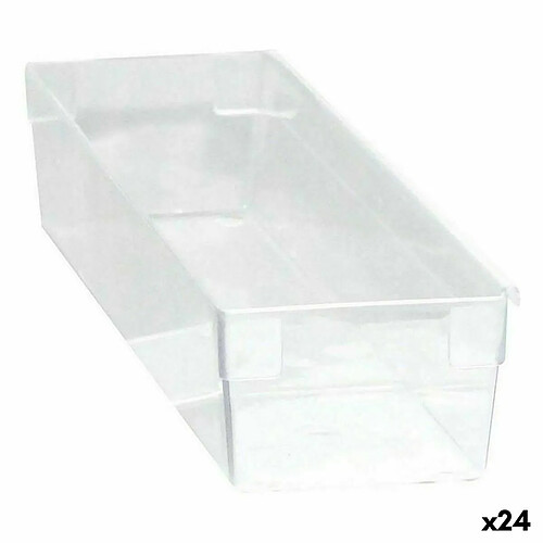 BigBuy Home Boîte Multiusage Modulaire - Transparent