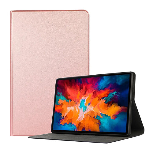 Etui en PU avec support or rose pour votre Lenovo Tab M10 HD Gen 2