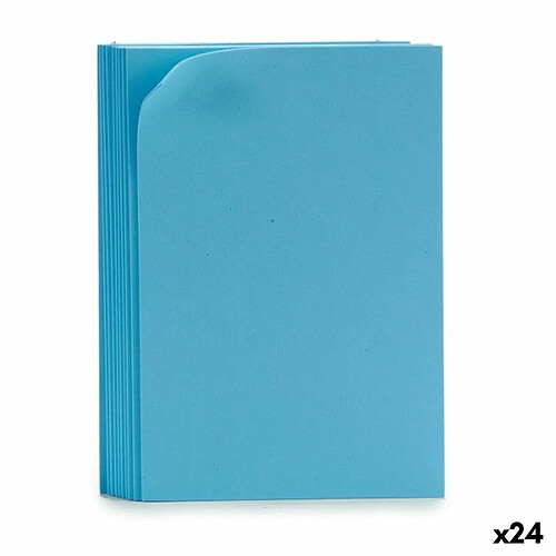 Pincello Feuille de Mousse Bleu clair 30 x 0,2 x 20 cm (24 Unités)