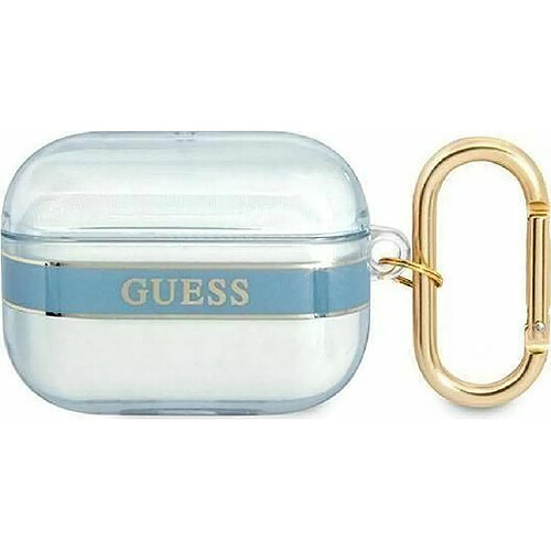 Guess Maroquinerie Guess GUAPHHTSB Étui pour AirPods Pro Cover Bleu/bleu