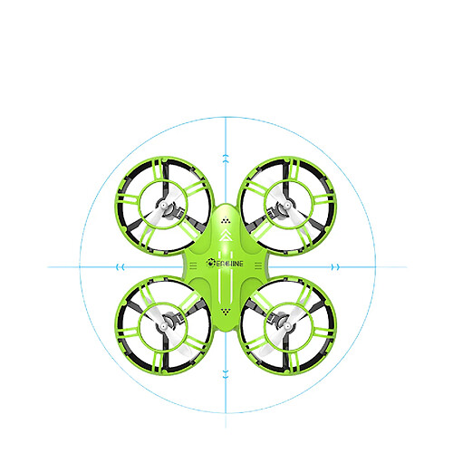 Universal E016H Mini Altitude Maintenance Mode sans tête 8 minutes Temps de vol 2.4 G RC Drone Quadcopter RTF RC Helicopter pour enfants avec S9HW H49 | RC Helicopter