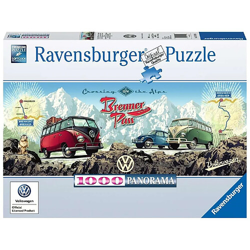 Ravensburger Puzzle Avec le VW Bulli sur le Brenner