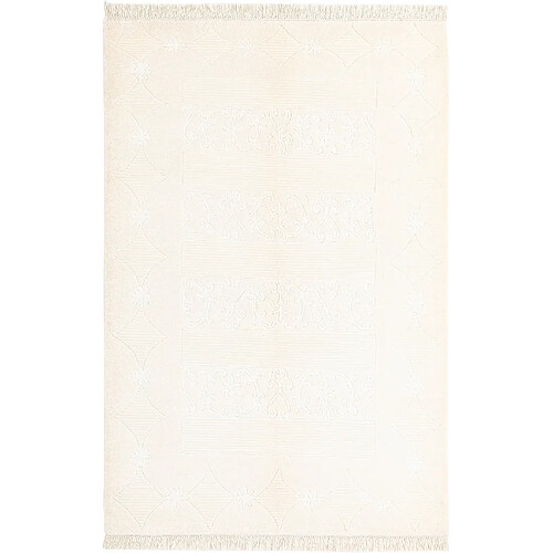 Vidal Tapis de laine 185x122 beige Darya