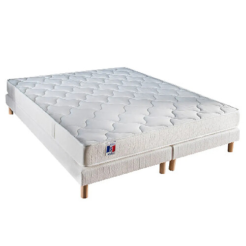 Mes Ensemble Matelas latex ep15cm 160x200cm + Sommier