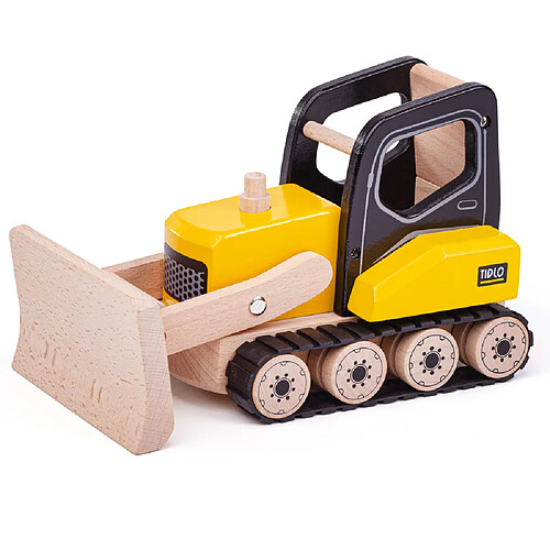 Tidlo Jouet bulldozer en bois