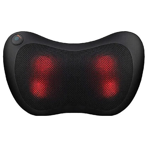 SHAN Coussin de Massage Coussin Massant Shiatsu Masseur avec Fonction Chauffante Infrarouge pour Relaxation au Cou Nuque Dos Lombai