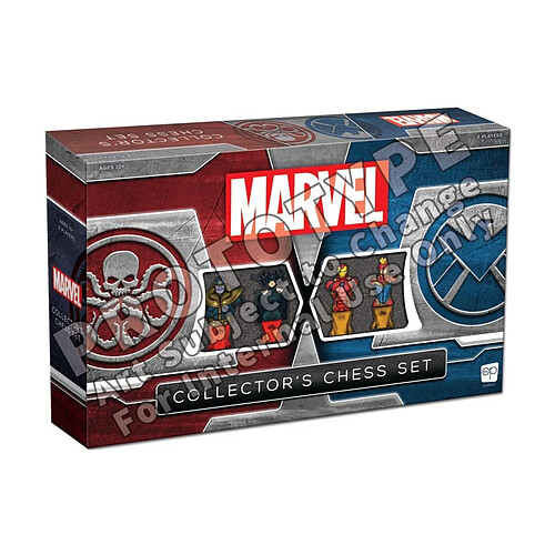 Usaopoly Marvel - Jeu d'échecs Marvel