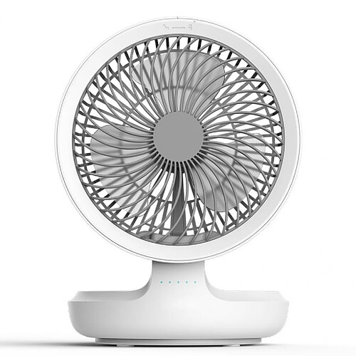 Universal Ventilateur portable sans fil à montage mural 4 000 mAh Super Second Silent Silent Ventilator avec mini-ventilateur à secouer la tête