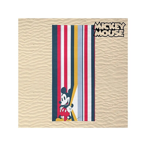 Serviette de plage Mickey Mouse 77996