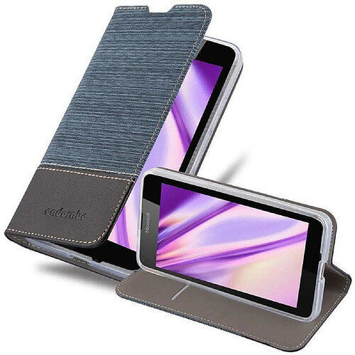 Cadorabo Coque Nokia Lumia 640 Etui en Bleu