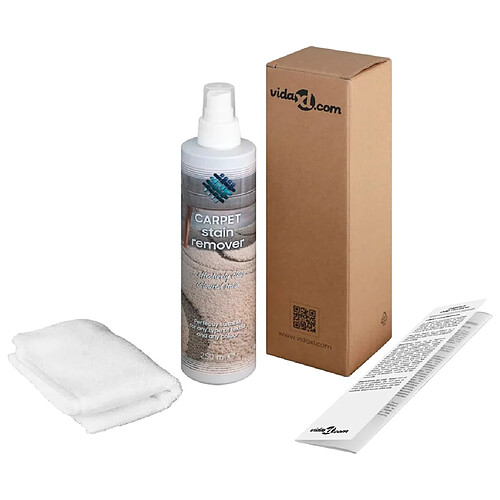 vidaXL Détachant pour textilène/Nettoyant pour tapis 250 ml