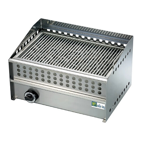 AFI COLLIN LUCY? Grill de Cuisson Inox au Gaz avec Poignées - 480 x 325 mm - AFI Collin Lucy