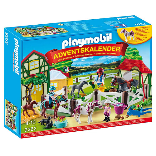 Playmobil® PLAYMOBIL 9262 Calendrier de l'Avent ""Centre équestre""