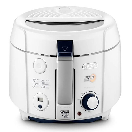 Friteuse 1.2l 1800w blanc - F38436 - DELONGHI