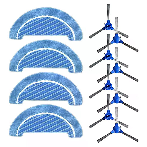 Pièces de rechange pour aspirateur Robot Conga 1090, pour chiffon et brosse latérale