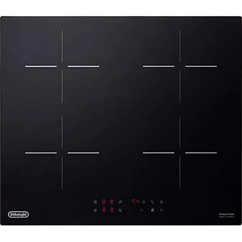 DeLonghi De'Longhi YLI 60 plaque Noir Intégré (placement) 59 cm Plaque avec zone à induction 4 zone(s)