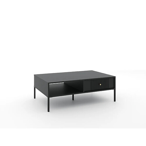 Vivaldi Table Basse ISEO 2S Noir/Noir