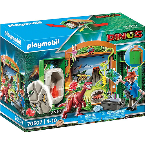 Playmobil® PLAYMOBIL 70507 - Dinosaure Boîte de jeu Dino Explorer