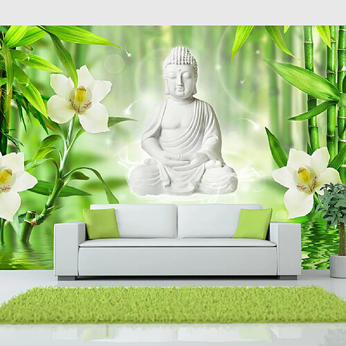 Artgeist Papier peint - Buddha and nature [300x210]