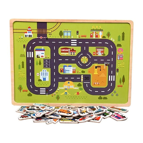 Universal Création du cerveau Puzzle Board Apprentissage précoce Sepia Jouets éducatifs Jouets interactifs Catégories Cadeaux pour enfants | Puzzle