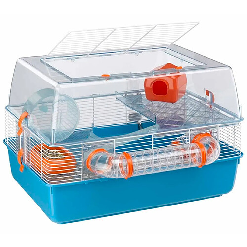 Ferplast Cage pour hamsters Duna Fun Bleu 55 x 47 x 37,5 cm 57921499