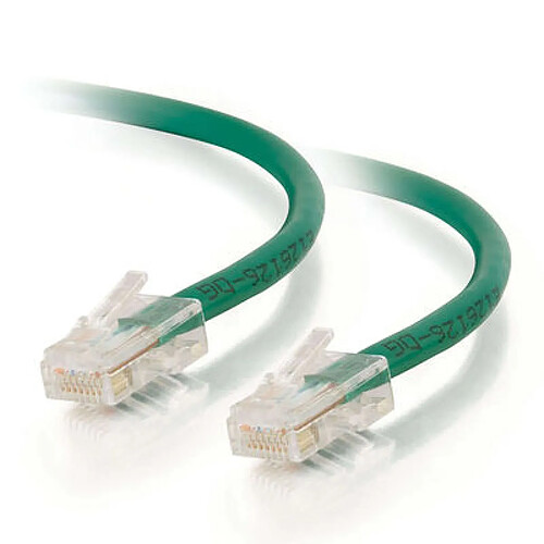 Cables To Go C2G Cat5E Assembled UTP Patch Cable Green 3m câble de réseau Vert