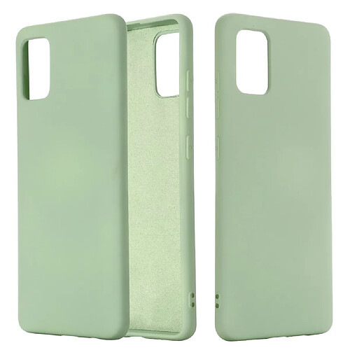 Coque en silicone liquide vert pour votre Xiaomi Mi 10 Lite 5G/Mi 10 Youth 5G