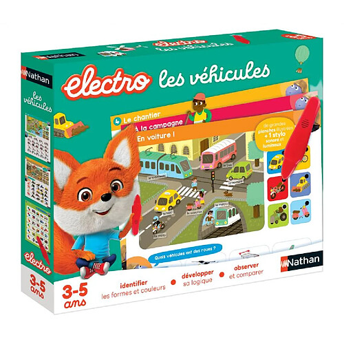 Nathan Electro - j'apprend avec les vehicules