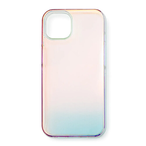 Ozzzo coque aurora pour iphone 13 neon gel cover or