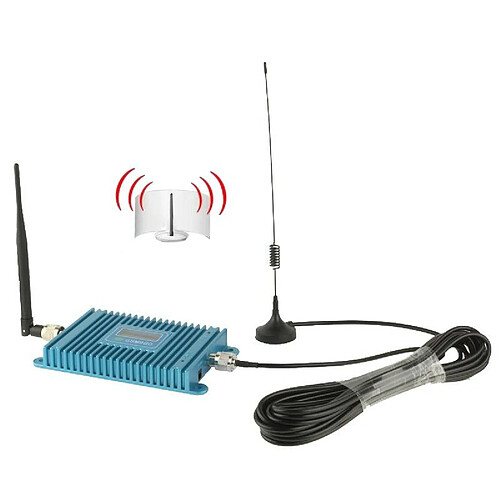 Amplificateur De Signal GSM Pour Téléphone Portable Avec Antenne Et Accessoires YONIS