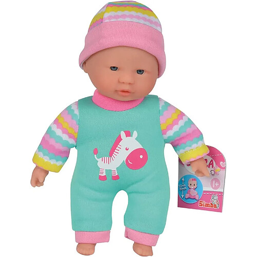 Simba Toys Tiny Laura Poupée à corps souple avec bonnet