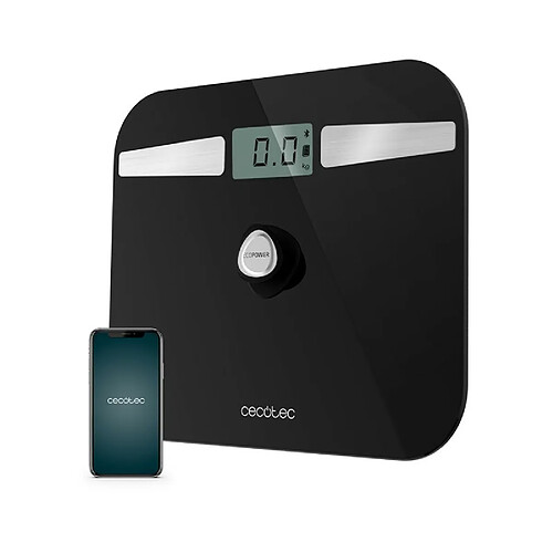 Cecotec Pèse-personne Surface Precision EcoPower 10200 Smart Healthy Black