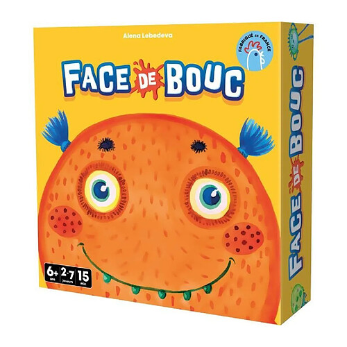 Face de bouc - Asmodee - Jeu de mémoire amusant qui encourage la créativité - Des 6 ans