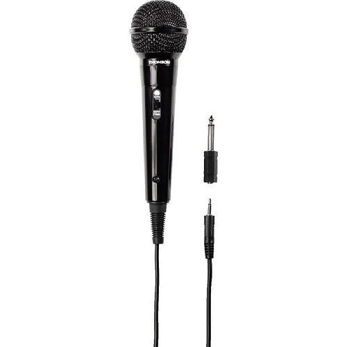 THOMSON M135 Micro dynamique Karaoke - Jack 3,5 mm - Noir