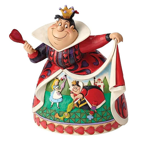 Figurine Reine de Coeur - Anniversaire 65 ans - Disney Traditions Jim Shore