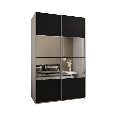 Abiks Meble Armoire à portes battantes Lux 4 245,5/160/64 2 portes