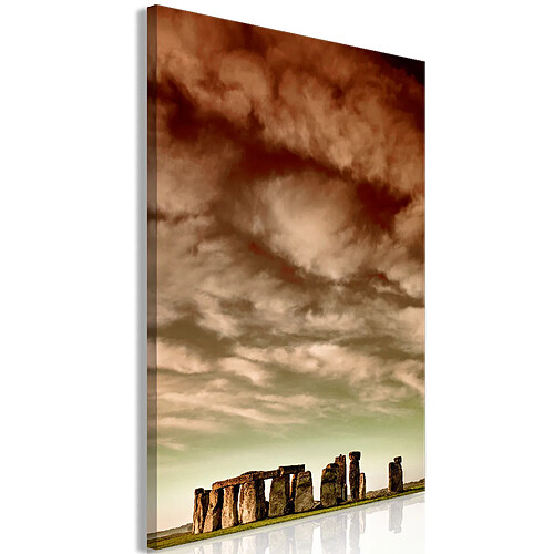 Artgeist Tableau - Clouds Over Stonehenge (1 Part) Vertical [40x60]