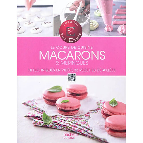 Macarons & meringues : 10 techniques en vidéo, 33 recettes détaillées · Occasion