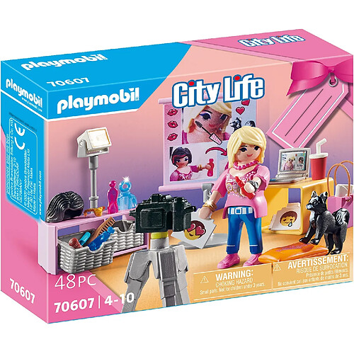 Playmobil® PLAYMOBIL 70607 - City Life Set cadeau Social media Influencer